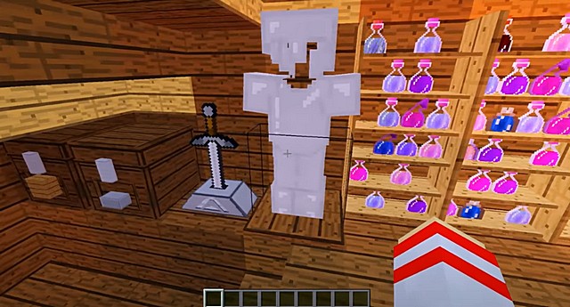 Minecraft build Adventure with Mods