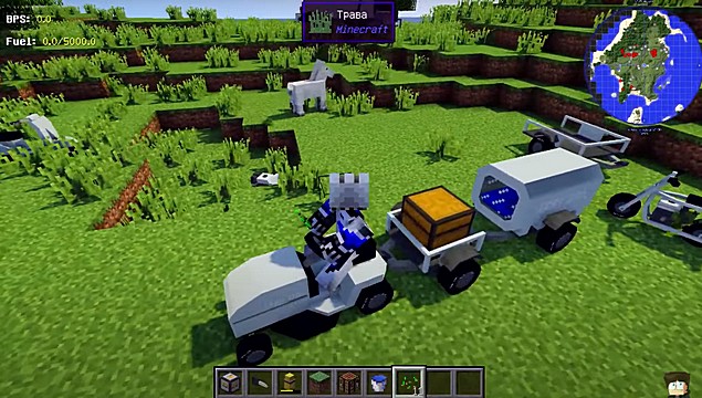 Minecraft build Adventure with Mods