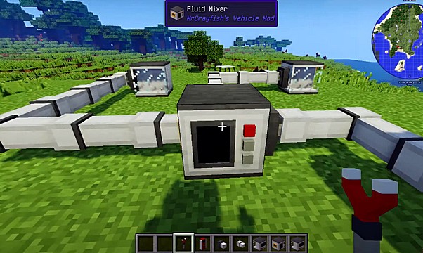 Minecraft build Adventure with Mods