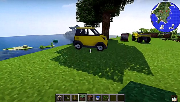 Minecraft build Adventure with Mods
