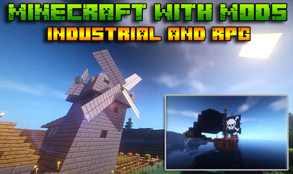 Download Minecraft 1.14.4 with Industrial, RPG mods