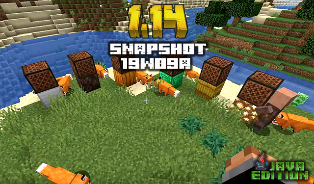 Free Download Minecraft 1.14 - Preview Version 19w09a