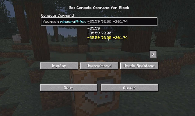 Minecraft 1.14 pre-build 19w07a