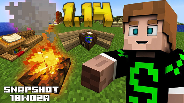 Download Minecraft 1.14 Snapshot 19w02a 2019!