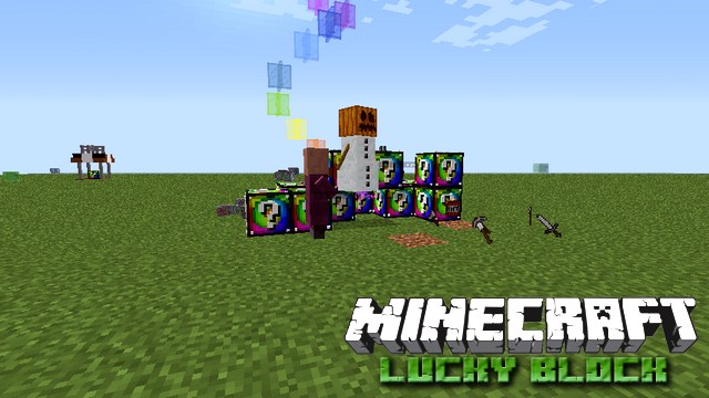 Minecraft with mods - Build a Lucky Block Zombie, Fortunia, Galaxy ...