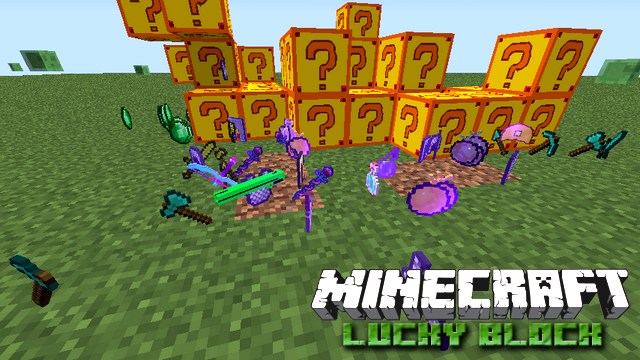 Minecraft with mods - Build a Lucky Block Zombie, Fortunia, Galaxy ...