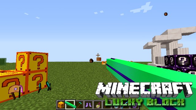 Minecraft with mods - Build a Lucky Block Zombie, Fortunia, Galaxy ...