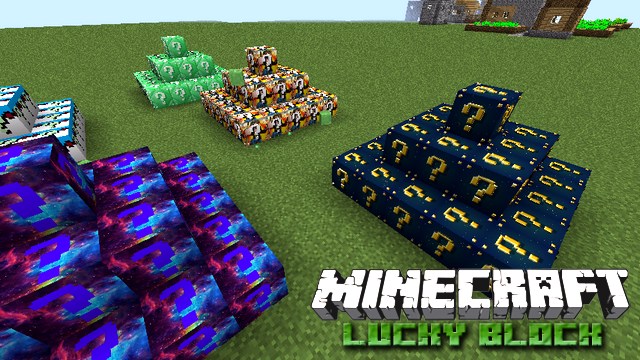 Minecraft with mods - Build a Lucky Block Zombie, Fortunia, Galaxy ...