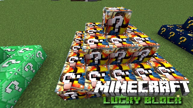 Minecraft with mods - Build a Lucky Block Zombie, Fortunia, Galaxy ...