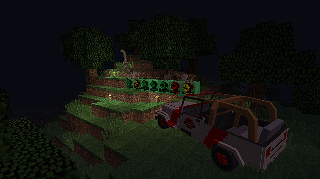 Download Minecraft 1.11.2 with mods for weapons and dinosaurs