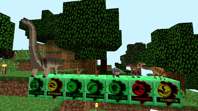 Download Minecraft 1.11.2 with mods for weapons and dinosaurs