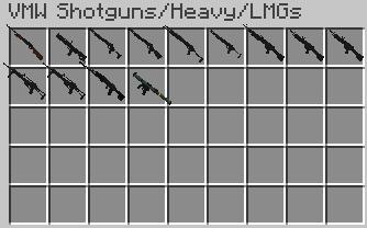 Download Minecraft 1.11.2 with mods for weapons and dinosaurs