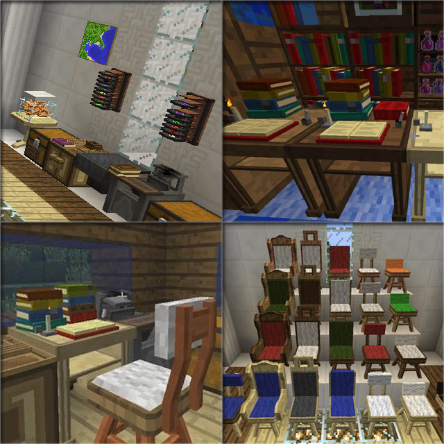 Minecraft Build with mods / Biblio Craft