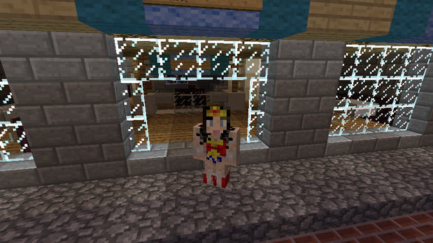 Download launcher minecraft with a mod for super heroes