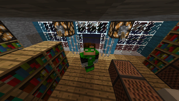 Download launcher minecraft with a mod for super heroes