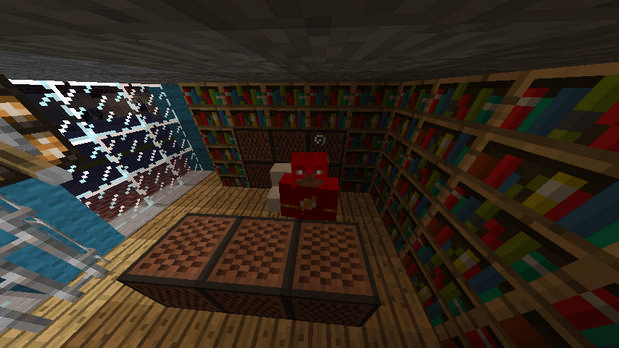 Download launcher minecraft with a mod for super heroes