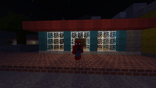 Download launcher minecraft with a mod for super heroes
