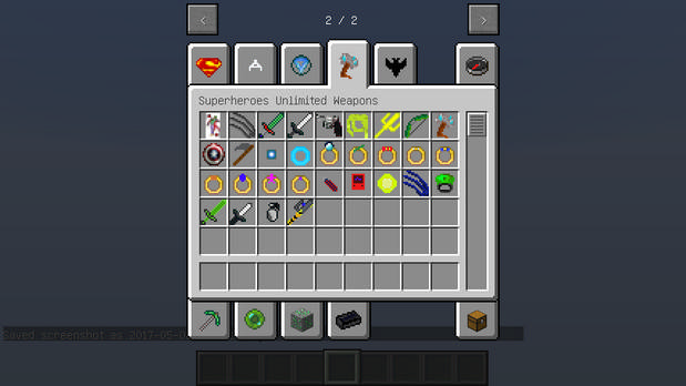 Download launcher minecraft with a mod for super heroes