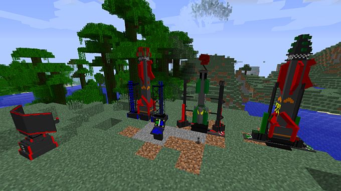 Free download assembly of Minecraft client 1.5.2 with mods