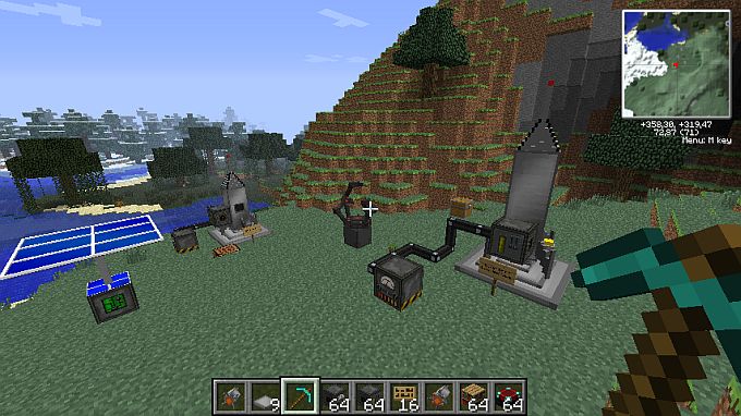 Minecraft galacticraft rocket creation