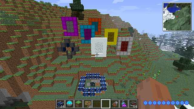 Free download mod / Divine RPG or how to make a portal?
