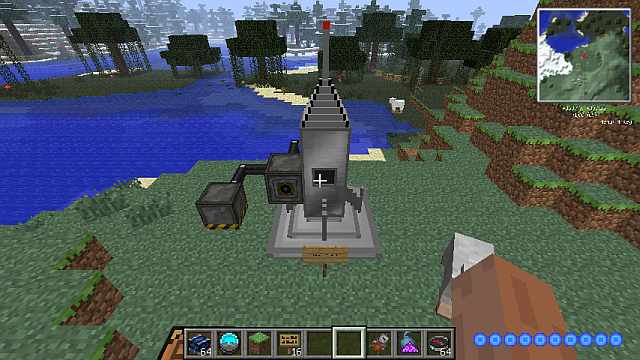 Download assembly with mod Galacticraft / Flight to the Moon and Mars