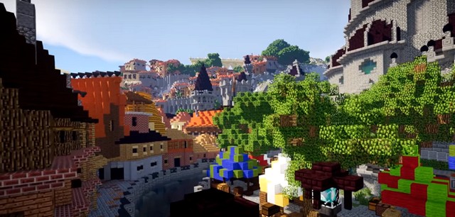 Minecraft with shaders mods - RealistiCraft