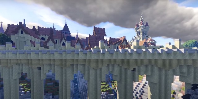 Minecraft with shaders mods - RealistiCraft