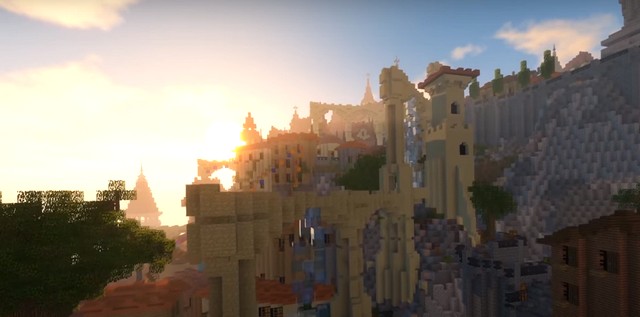 Minecraft with shaders mods - RealistiCraft