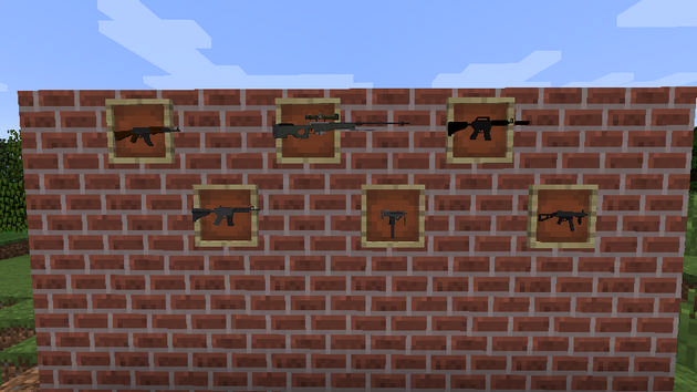 Download Minecraft with weapon mods / Counter Strike GO: Offensive