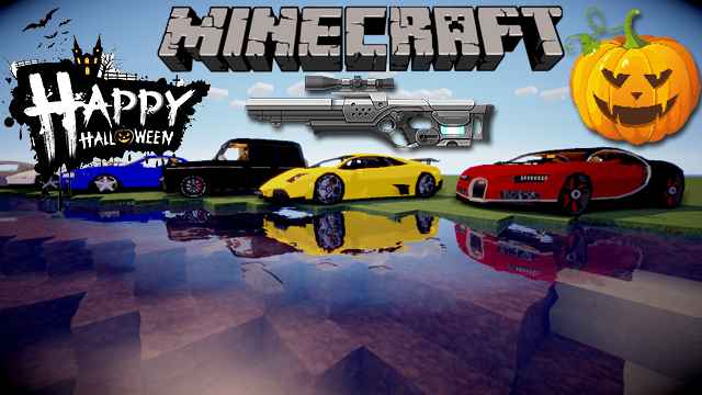 Minecraft mod launcher - Build Halloween on weapons and cars
