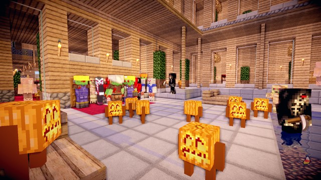 Minecraft mod launcher - Build Halloween on weapons and cars