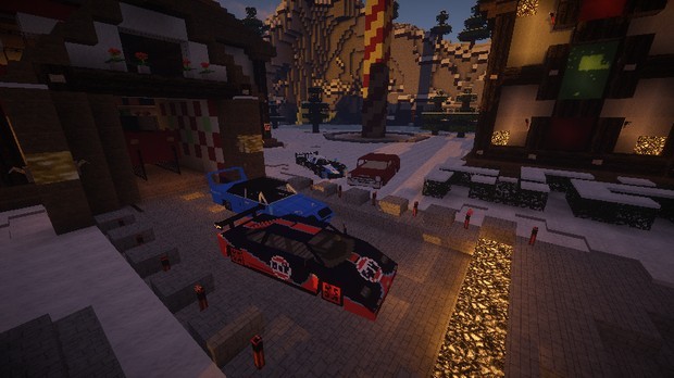 Download New Year's Minecraft with mods :: Weapons :: Machines :: Shaders