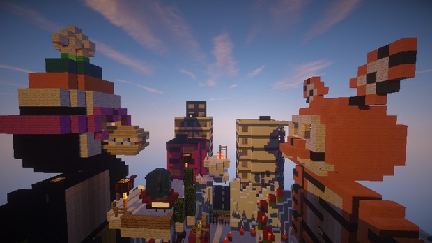Download Minecraft with mods :: Five nights with Freddy