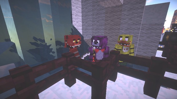 Download Minecraft with mods :: Five nights with Freddy