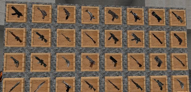 Download Minecraft 1.7.10 with weapons to your computer