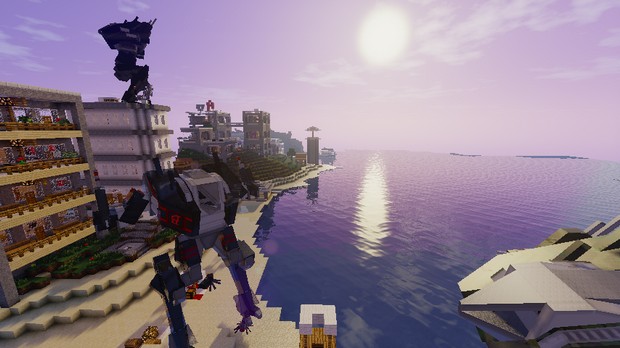 Download Minecraft with mods :: Robots :: Weapons :: Tanks 