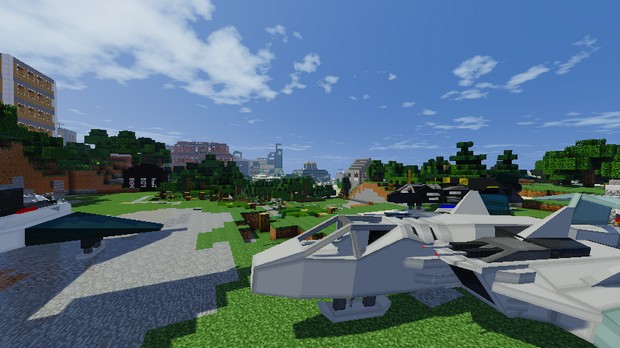 Download Minecraft with mods :: Robots :: Weapons :: Tanks 