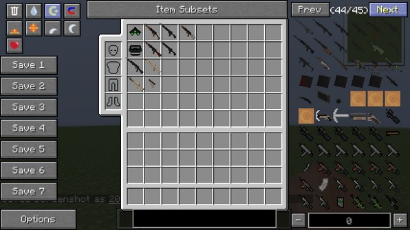 Minecraft with mods for weapons free download (Build mods)