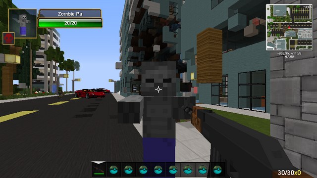 Minecraft zombie assembly