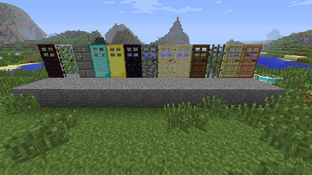 Doors - Mod / Download Minecraft 1.6.2 assembly with mods