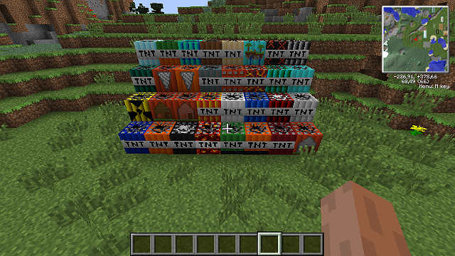 Even more explosives / TNT / Minecraft client and launcher 1.6.2 with 31 mods