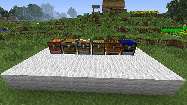 Mod for Minecraft chests / Minecraft client 1.6.2 with 31 mods