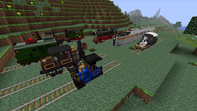 Mod - Trains / Download Minecraft client 1.6.2 with 31 mods