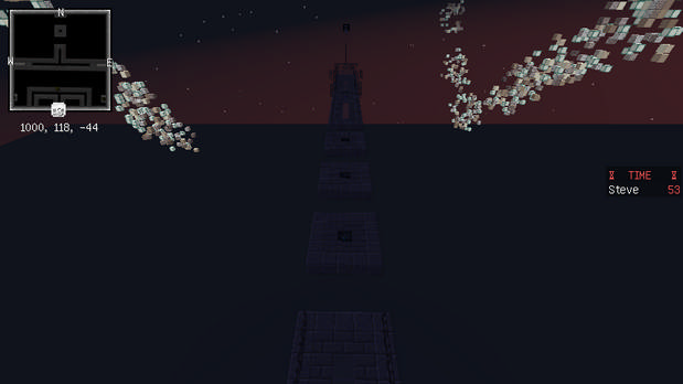 Map for Minecraft 1.11.2 on the passage / Death Run