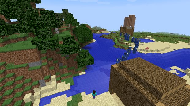 Parkour passing map for Minecraft 1.12.x | 1.5.2