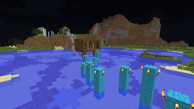 Parkour passing map for Minecraft 1.12.x | 1.5.2