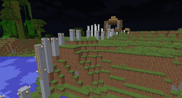 Parkour passing map for Minecraft 1.12.x | 1.5.2