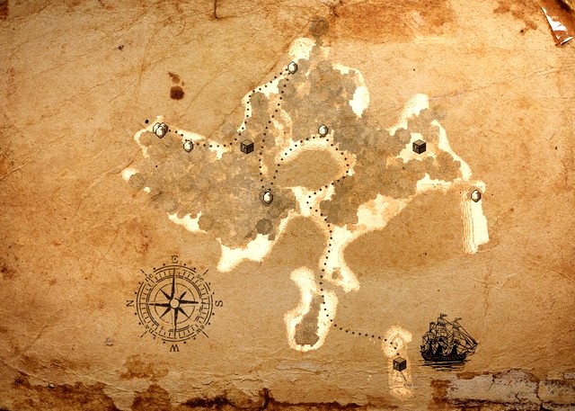 Map of the Lost Treasure for Minecraft 1.12.2