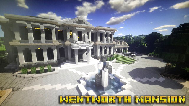 Map Wentworth Mansion for Minecraft 1.12.2, 1.8